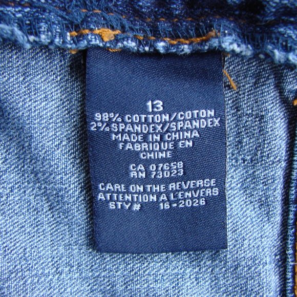 Vintage Y2K 90s Bongo Flare Jeans Wide Leg Festival Boho Hippie Sz 13 Waist 37 - Picture 3 of 14